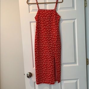 Zara Floral Midi Dress